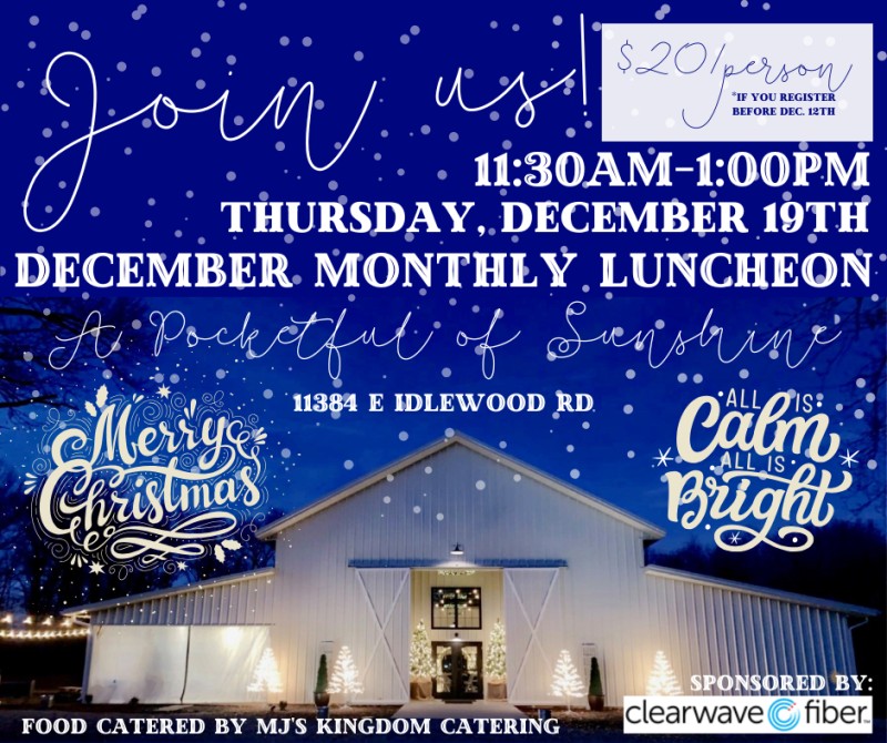 2024 December Monthly Luncheon