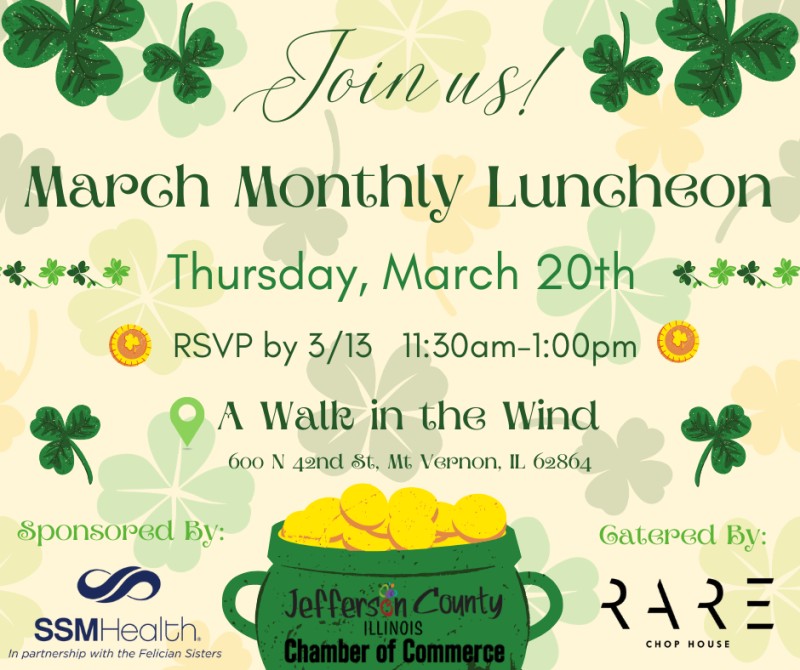 2025 March Monthly Luncheon